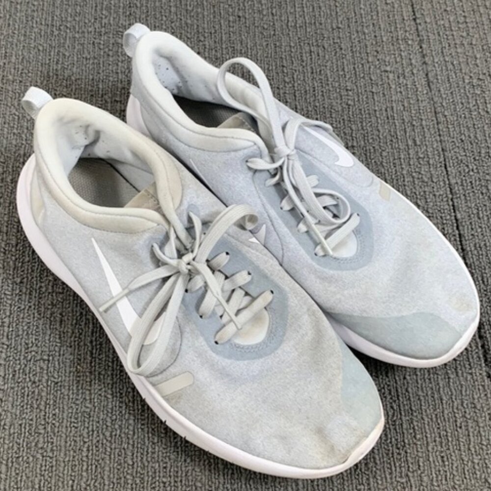 Nike Flex Experience RN 8 Running Shoes Womens Size 7.5 Gray Sneakers AJ5908-101